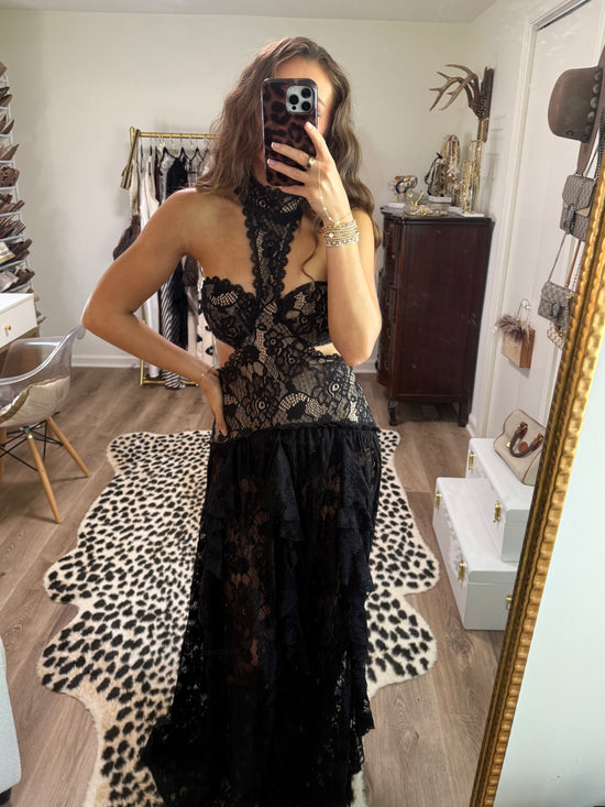 Delta Dawn Dress - Black