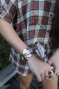 Scarf Cuff Bracelet - Paisley