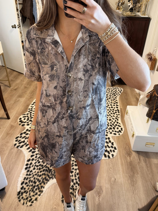 Camo Romper