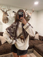 Bandana Shawl - Brown