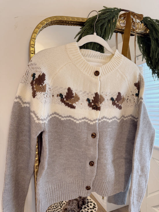Duck Cardigan