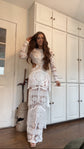Bless Your Heart Dress - White