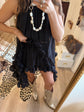 Black Chiffon Set
