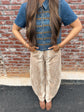Deer Print Pants - Barrel