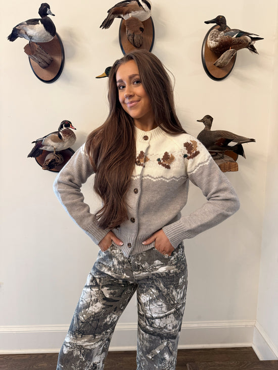 Duck Cardigan