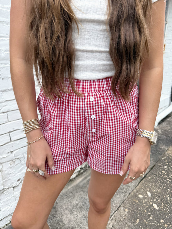 Red Boxer Shorts - Sale