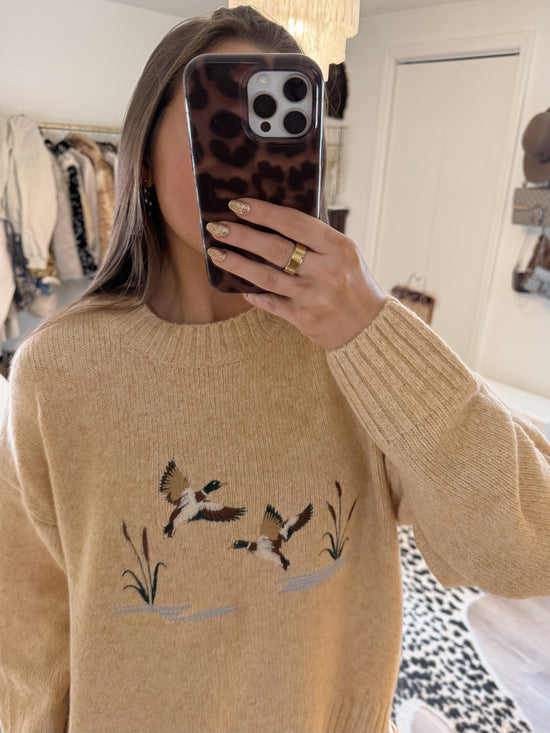 Duckblind Sweater - Tan