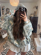 Boujee Bumpkin Camo Zip Up