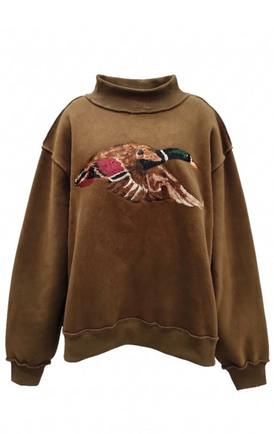 Pre-Order Embroidered Duck Mockneck