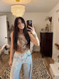 Camo Bandeau Top