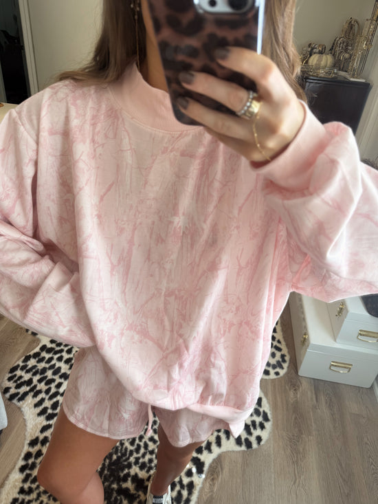 Pink Camo Shorts