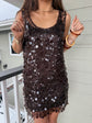 Bells & Whistles Dress - Brown