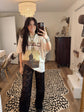Black Lace Pants