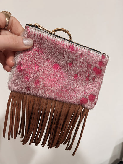 Fringe Keychain Wallet