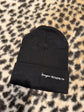 Boujee Bumpkin Black Beanie
