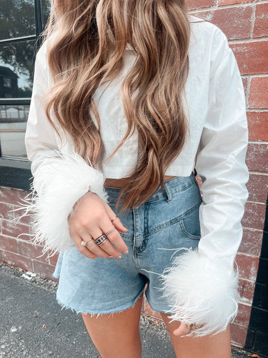 Fall In Love Crop Top - Sale