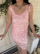 Bells & Whistles Dress - Pink