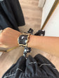 Scarf Cuff Bracelet - Polka Dot