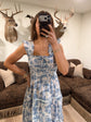 Blue Heart Like Mine Dress - Long