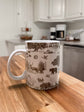 Brown Toile Mug