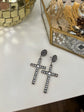 Western Cross Earring