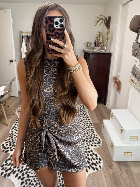 Leopard Athletic Dress