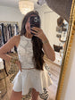 White Liar Tank