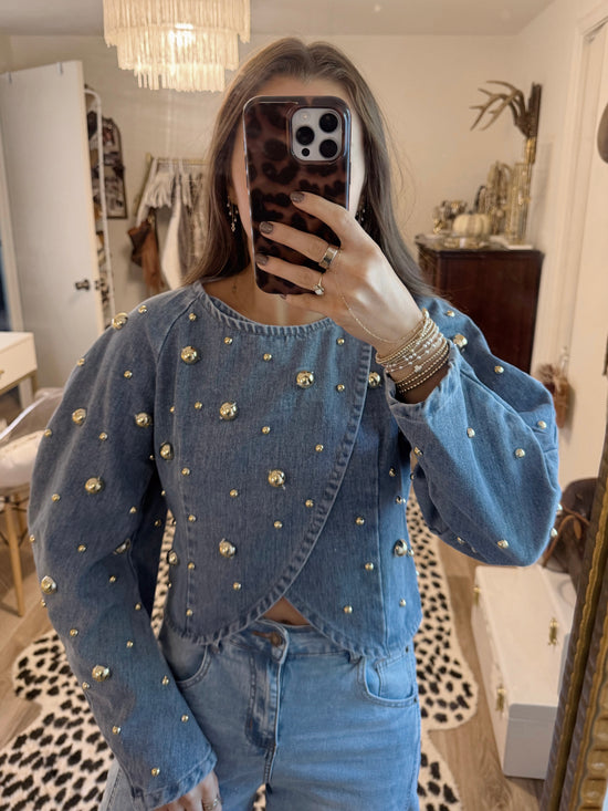 Rhinestone Cowgirl Top