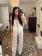 White Lace Pants