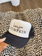 Black/White Boujee Bumpkin Hat