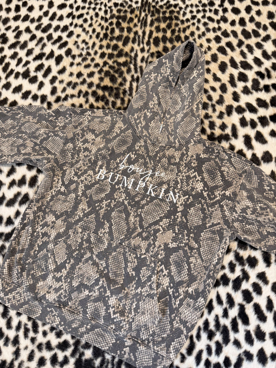 Boujee Bumpkin Snakeskin Hoodie