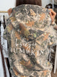 Boujee Bumpkin Camo Zip Up
