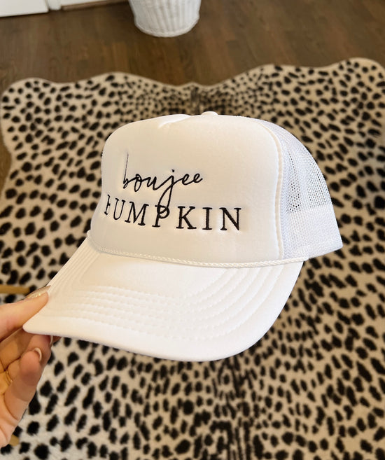 White Boujee Bumpkin Hat