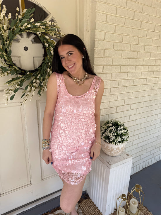 Bells & Whistles Dress - Pink