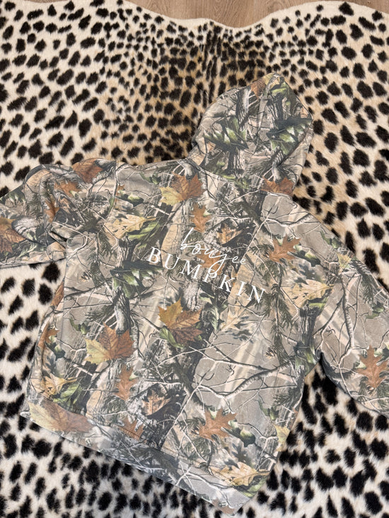 Boujee Bumpkin Camo Zip Up