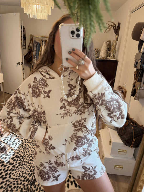 Floral Sweat Set
