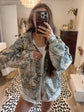 Boujee Bumpkin Camo Zip Up