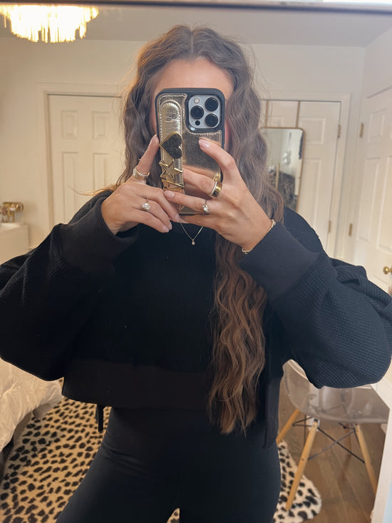 Doubt Me Now Top - Black