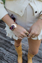 Scarf Cuff Bracelet - Butterfly