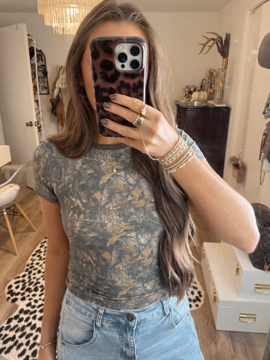 Dark Camo Top
