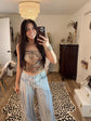 Camo Bandeau Top