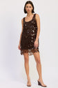 Bells & Whistles Dress - Brown